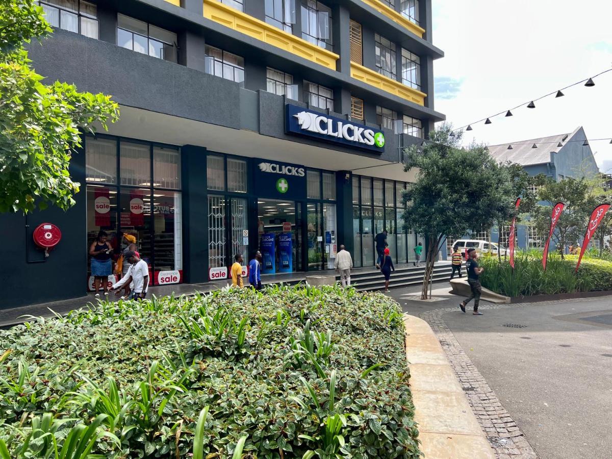 City Living Apartment 119 - Washer, 4K Tv, Fast Wifi, & Sunny Balcony Johannesburg Eksteriør bilde